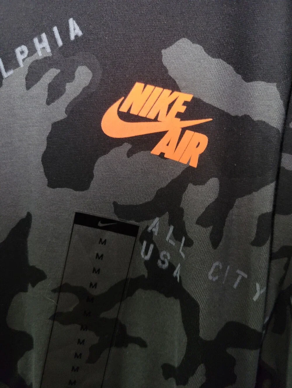 $35 NIKE AIR Gray Mens Tee Shirt Sz Medium